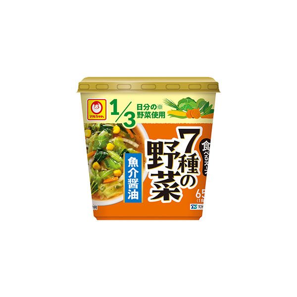 マルちゃん　食べるスープ7種の野菜　＜魚介醤油＞（東洋水産）2026年3月2&hellip;