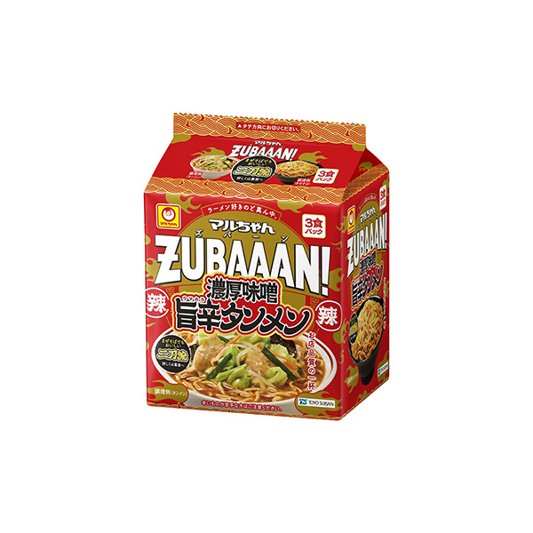 マルちゃんZUBAAAN！＜濃厚味噌旨辛タンメン＞（東洋水産）2026年3月&hellip;