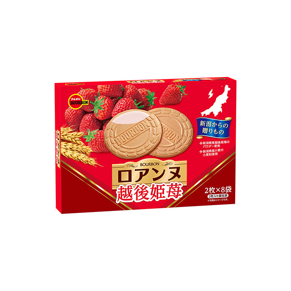 ロアンヌ　＜越後姫苺＞（ブルボン）2026年3月10日発売