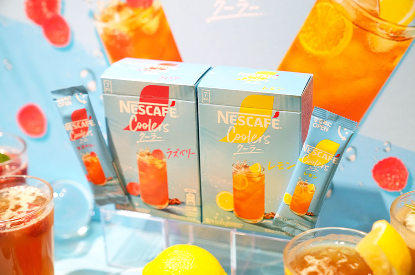 ネスレ日本、さわやか新感覚のリフレッシュドリンク投入