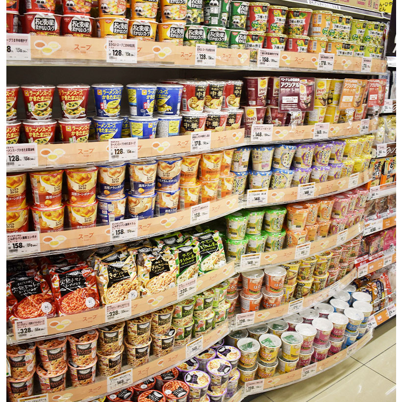 ◆スープ特集：安定成長も需要期に遅れ　成長続くカップ、レトルト