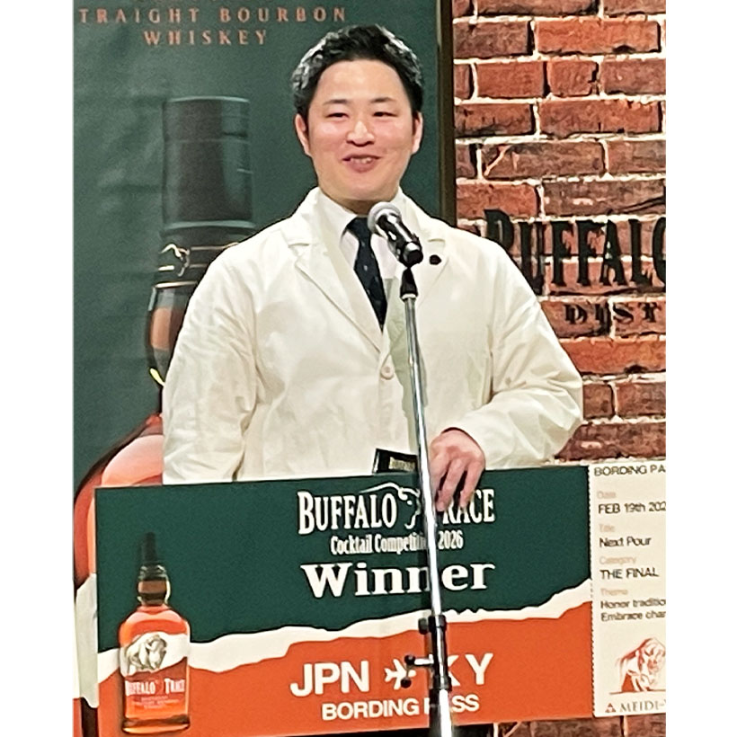明治屋、ウイスキーカクテル競技会実施　上口健斗氏が優勝