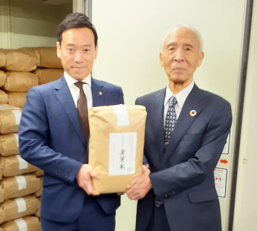 泉大津市、コメ不足・価格高騰に対策　東洋ライスの熟成長期保管技術用い検証