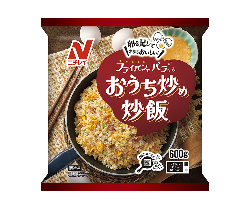 ヒットの兆し：ニチレイフーズ「おうち炒め炒飯」　新機軸の冷凍米飯に挑戦