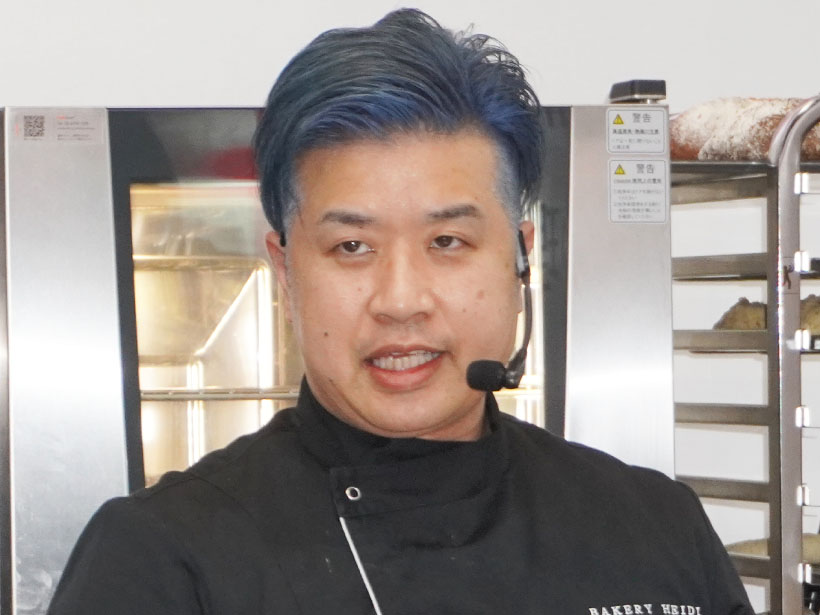 ベーカリーハイジ、「スチコン」使った生産性向上実演