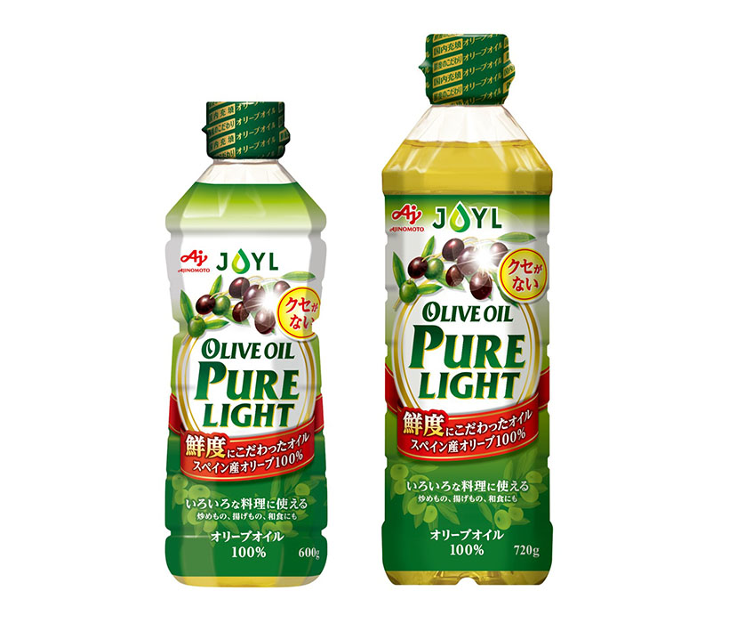 J-オイルミルズ、「AJINOMOTOオリーブオイル　ピュアライト」発売　素&hellip;