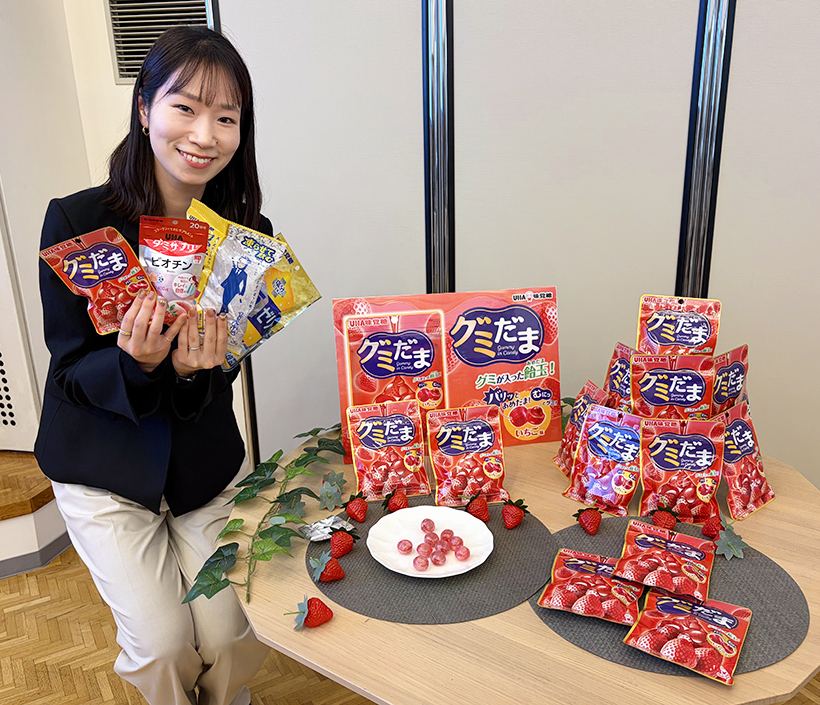 UHA味覚糖、新商品発表会を初開催　進化系グミなど注力