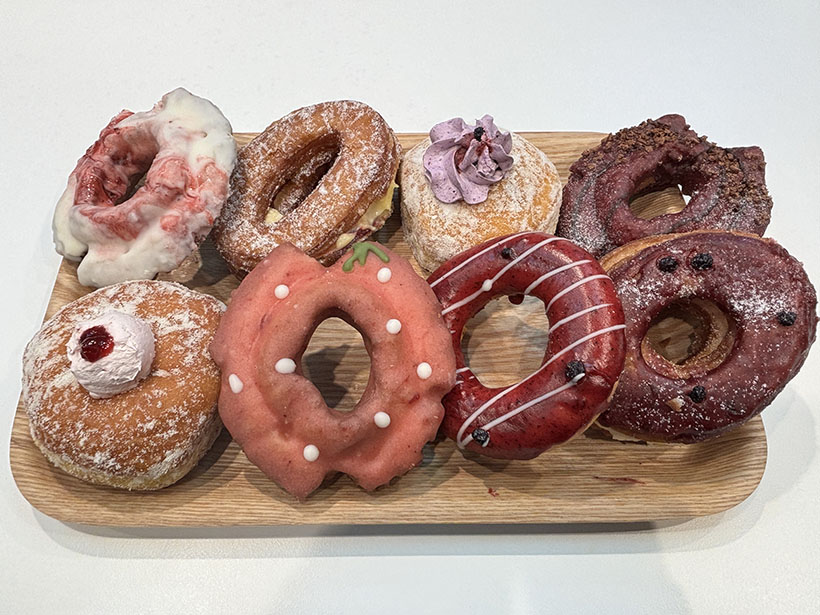 JACK IN THE DONUTS、イチゴとブルーベリー主役の新商品　春限&hellip;