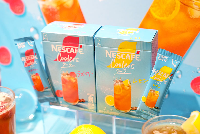 コーヒー・コーヒー用クリーム・紅茶特集：ネスレ日本　新感覚リフレッシュ飲料
