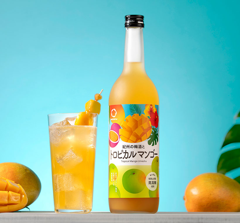 中野BC、「紀州の梅酒とトロピカルマンゴー」発売　暑い夏に炭酸割り梅酒提案