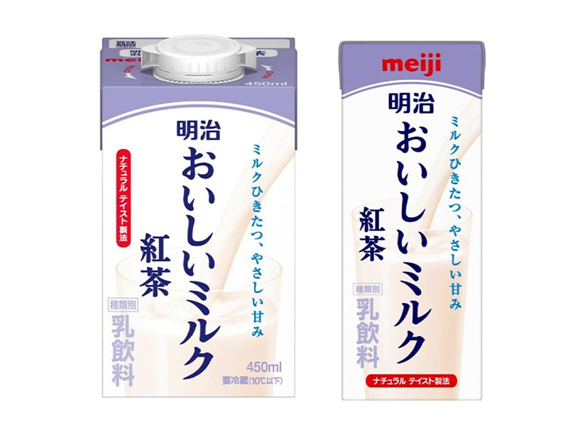 明治、ミルクが本気の「明治おいしいミルク紅茶」発売