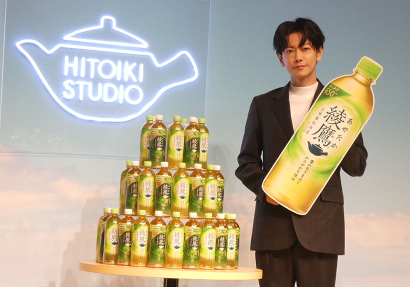 【速報】コカ・コーラシステム、「綾鷹」3つの「SHINKA」目指す