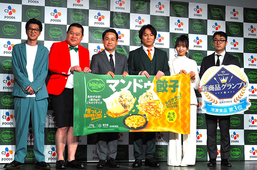 【速報】CJ FOODS JAPAN、「マンドゥ餃子」出足好調　日韓の味を融&hellip;