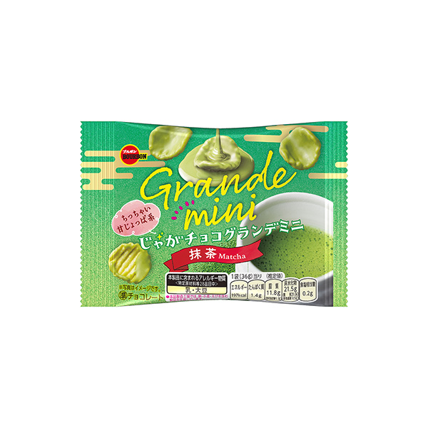 じゃがチョコグランデミニ　＜抹茶＞（ブルボン）2026年3月31日発売