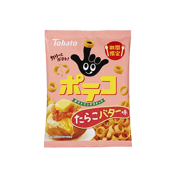 ポテコ　＜たらこバター味＞（東ハト）2026年3月9日発売