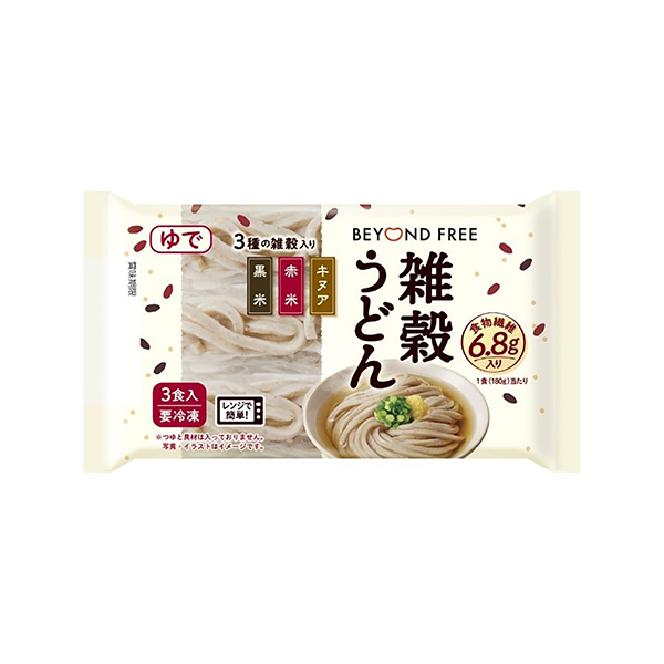 雑穀うどん　キヌア・赤米・黒米入り（テーブルマーク）2026年3月6日発売