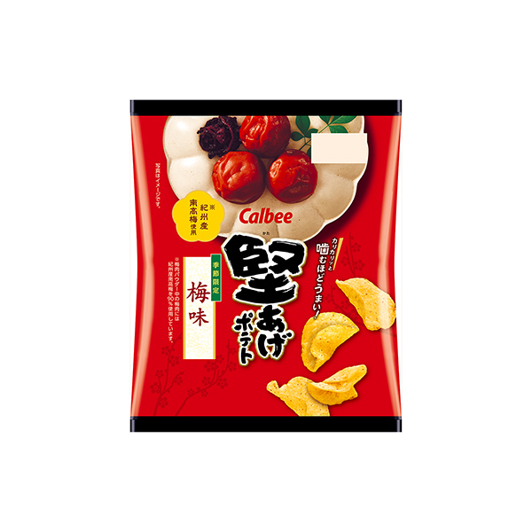堅あげポテト　＜梅味＞（カルビー）2026年3月16日発売