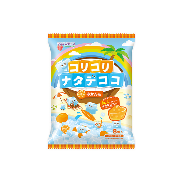 コリコリナタデココ　＜みかん味＞（マンナンライフ）2026年3月9日発売