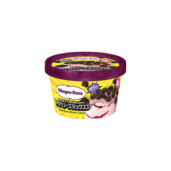 ハーゲンダッツ　ミニカップ　ROCKY CRUNCHY!　＜ストロベリーブラ&hellip;