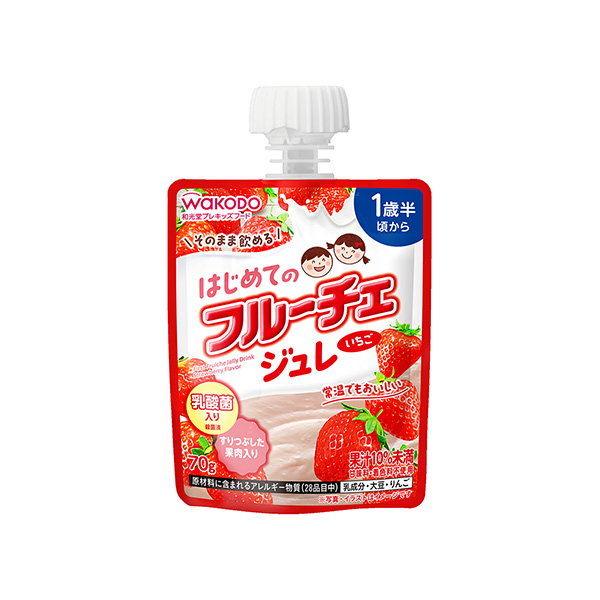 はじめてのフルーチェジュレ　＜いちご＞（アサヒグループ食品）2026年3月9&hellip;