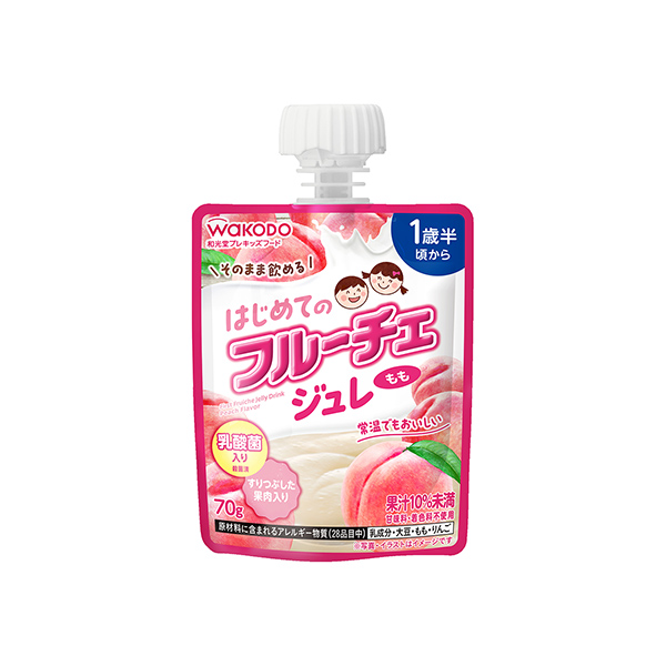 はじめてのフルーチェジュレ＜もも＞（アサヒグループ食品）2026年3月9日発&hellip;