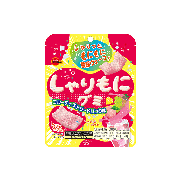しゃりもにグミ　＜フルーティエナジードリンク味＞（ブルボン）2026年4月7&hellip;