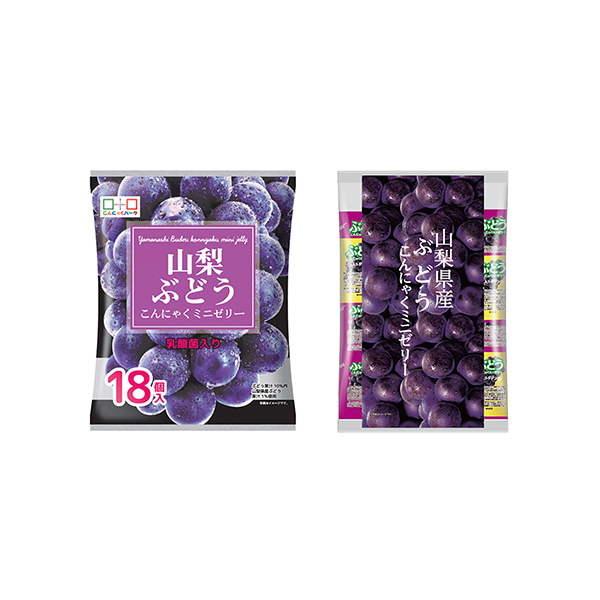 ＜山梨ぶどう＞　こんにゃくミニゼリー（ヨコオデイリーフーズ）2026年2月1&hellip;