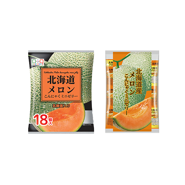＜北海道メロン＞　こんにゃくミニゼリー（ヨコオデイリーフーズ）2026年2月&hellip;