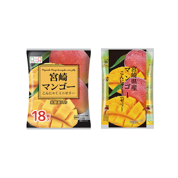 ＜宮崎マンゴー＞　こんにゃくミニゼリー（ヨコオデイリーフーズ）2026年2月&hellip;