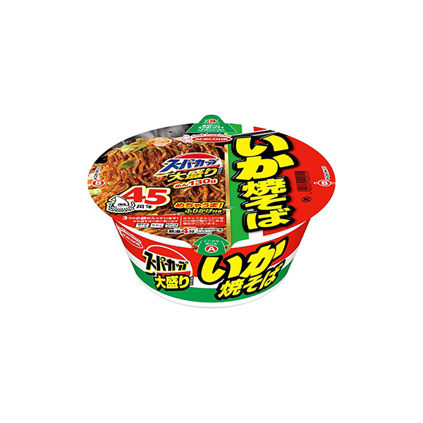 スーパーカップ大盛り＜いか焼そば＞（エースコック）2026年3月23日発売
