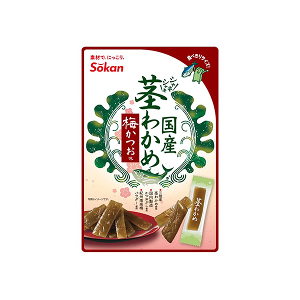 国産茎わかめ梅かつお味（壮関）2026年3月23日発売