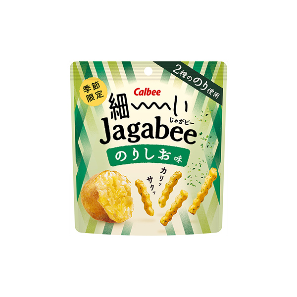 細－いJagabee　＜のりしお味＞（カルビー）2026年3月30日発売