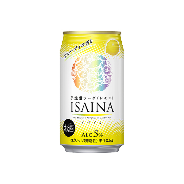 ISAINA　芋焼酎ソーダ　＜レモン＞（宝酒造）2026年4月7日発売