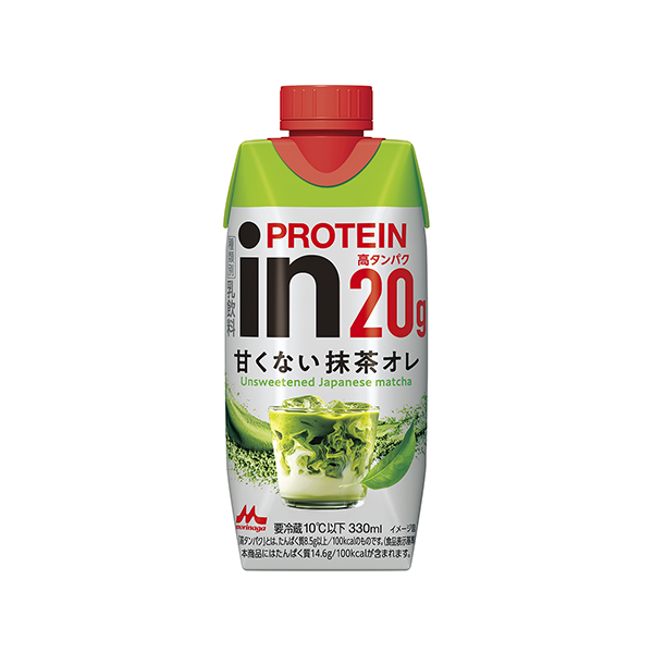 inPROTEIN　＜甘くない抹茶オレ＞（森永乳業）2026年4月21日発売