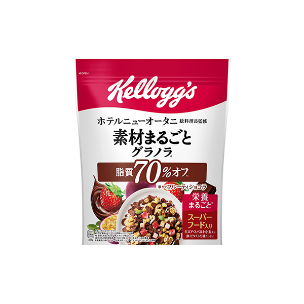 素材まるごとグラノラ　脂質70%オフ＜華やぐフルーティショコラ＞（日本ケロッ&hellip;