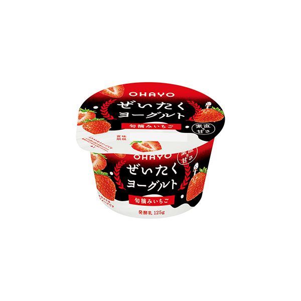 ぜいたくヨーグルト＜旬摘みいちご＞（オハヨー乳業）2026年4月7日発売