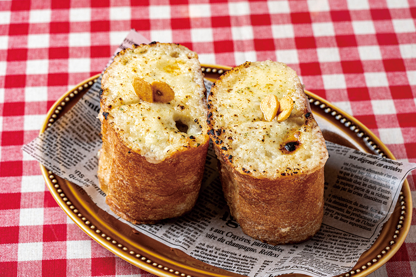 メニュートレンド：ニンニクに特化した店の“ガーリックトースト”