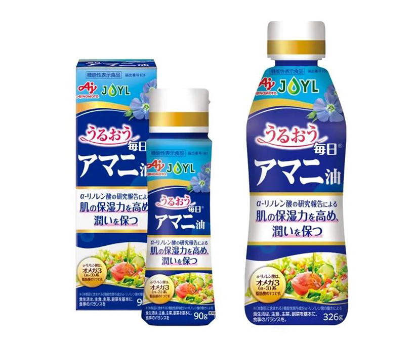 J-オイルミルズ、「毎日アマニ油」パッケージリニューアル