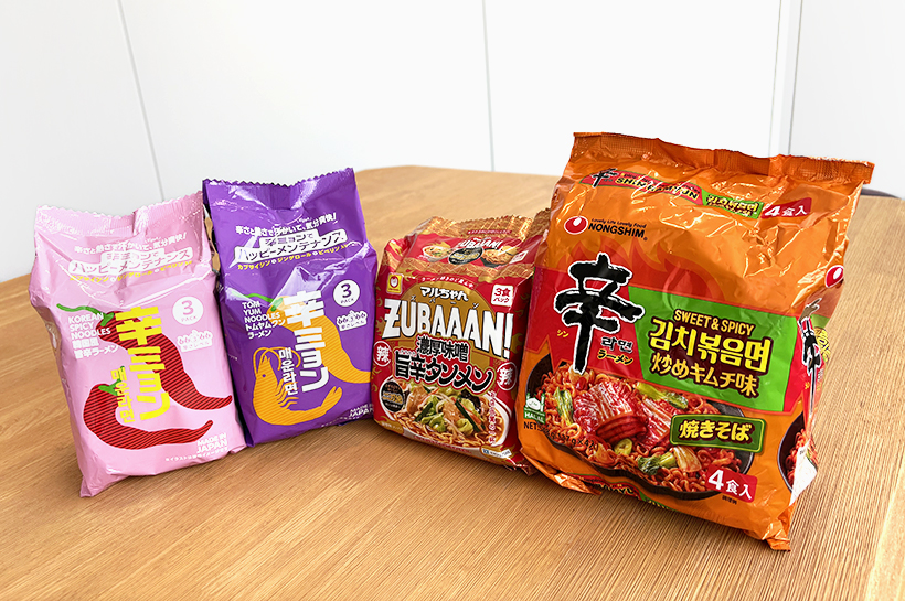 即席麺、独自の辛さ訴求で拡大へ　激辛ブーム追い風