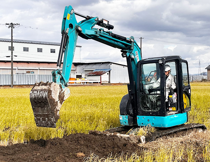 コメビジネス最前線特集：ナイスライスファーム（亀田製菓）　今期試験的に乾田直&hellip;