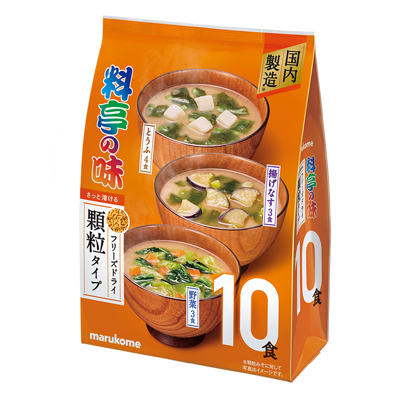 即席味噌汁特集：マルコメ　大容量・アソート強化