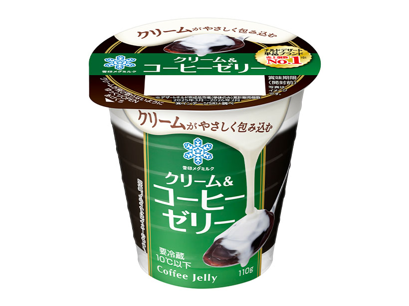デザート特集：チルド＝雪印メグミルク　「クリーム＆」集中販促