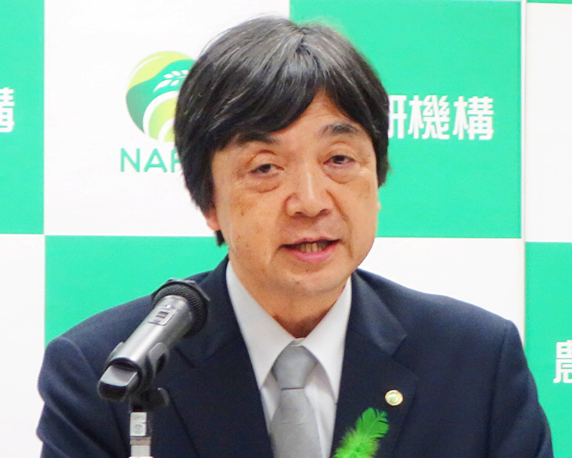 新トップ登場：農研機構・千葉一裕理事長　「研究から社会を変える」