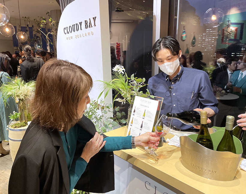 MHDモエヘネシーディアジオ、日比谷でワイン試飲会　ポートフォリオを体験