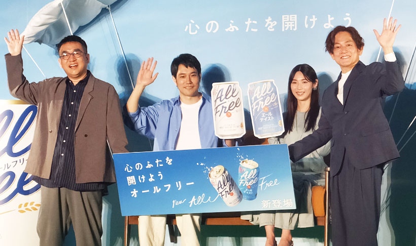 サントリー、ノンアル飲料拡大へ　「オールフリー」を大幅刷新　「エールテイスト&hellip;