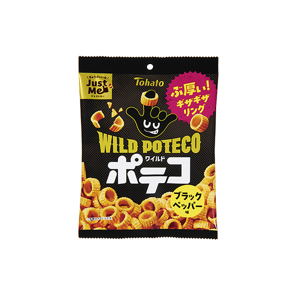 ワイルドポテコ　＜ブラックペッパー味＞（東ハト）2026年3月30日発売