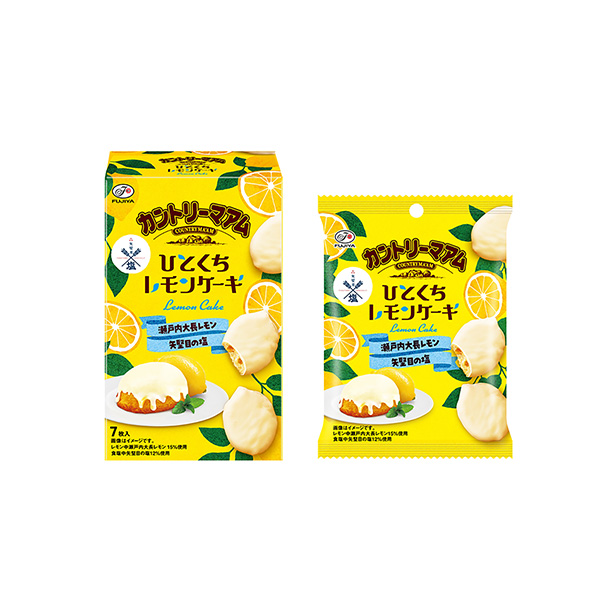 カントリーマアム　＜ひとくちレモンケーキ＞（不二家）2026年4月7日発売