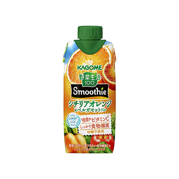 野菜生活100　Smoothie　＜シチリアオレンジ＆ベルガモットmix＞（&hellip;