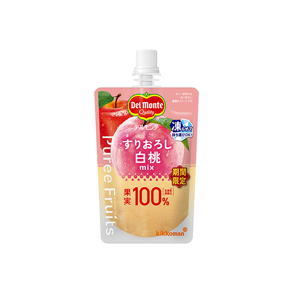 デルモンテ ピュレフルーツ　＜すりおろし白桃ミックス＞（キッコーマン食品）2&hellip;