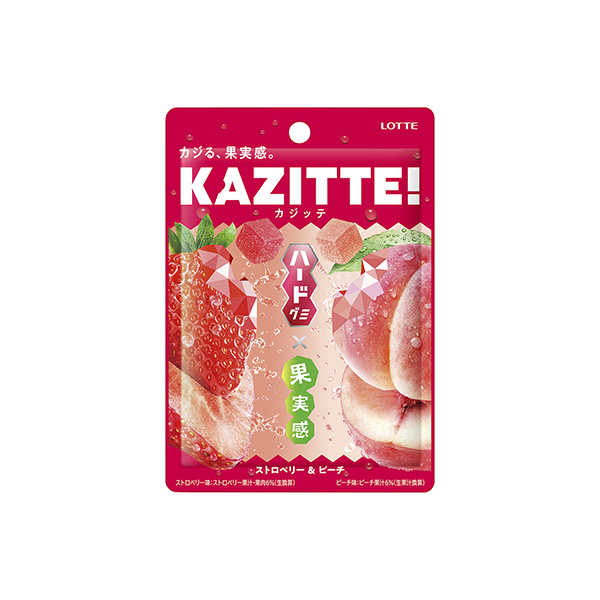 カジッテ　＜ストロベリー&ピーチ＞（ロッテ）2026年3月24日発売